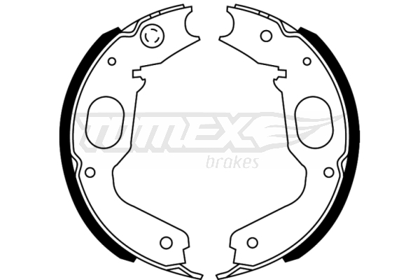 Sada brzdových čeľustí TOMEX Brakes